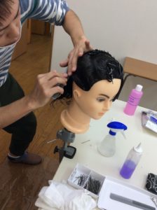 国家試験直前のマンツーマン講習